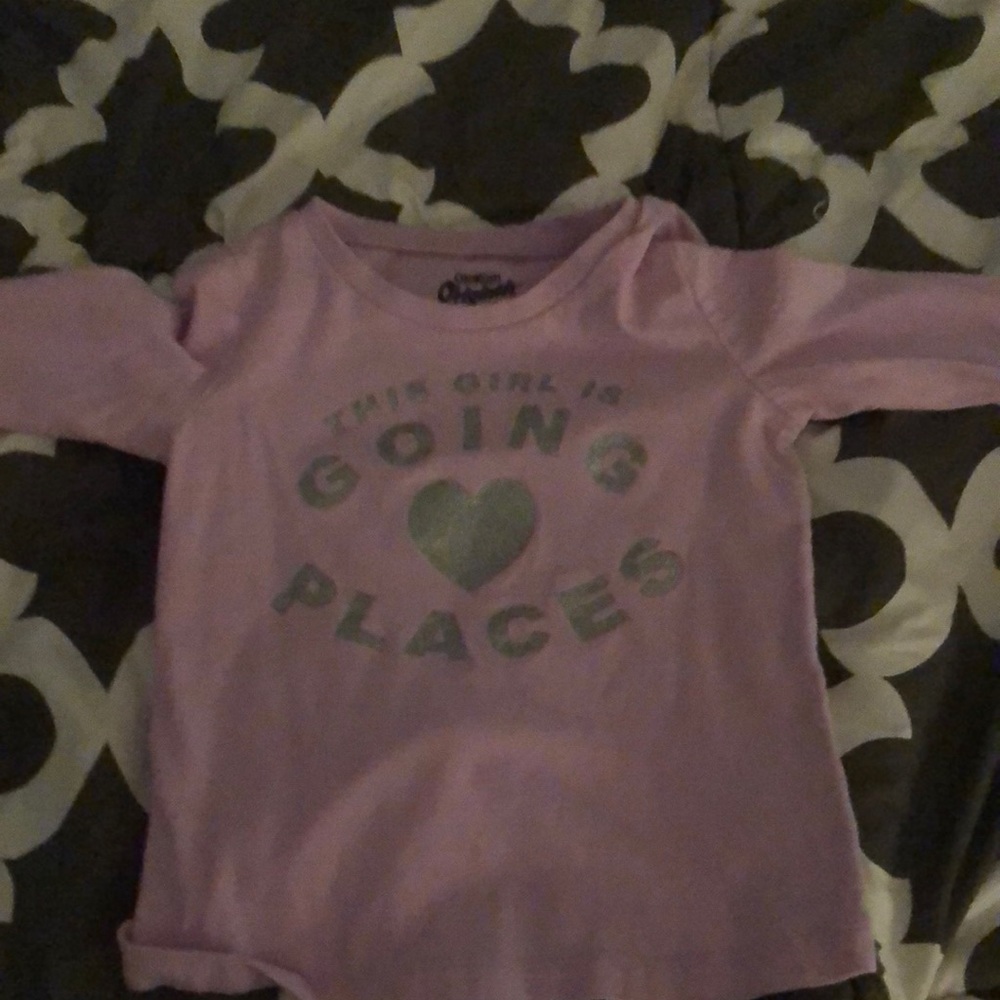 Toddler girl long sleeve shirt